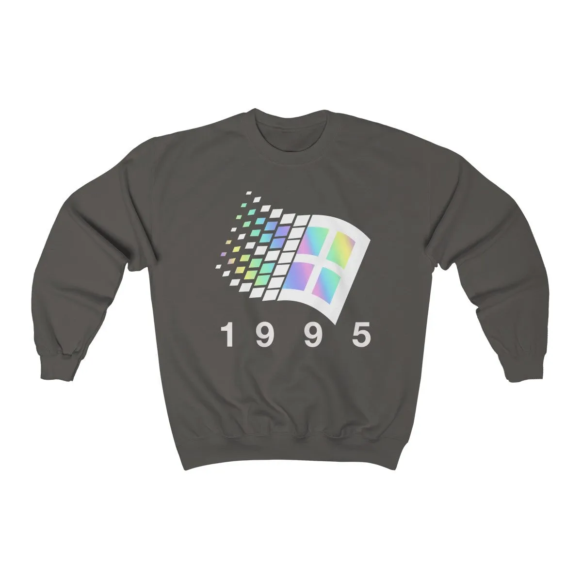 1995 WINDOWS Vaporwave aesthetic Unisex Crewneck Sweatshirt