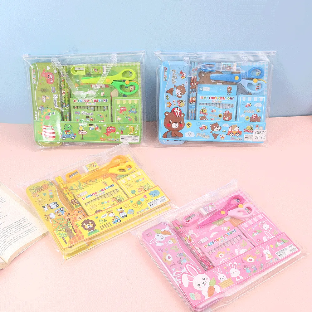 9  Stationery Combo Set In 1 Pack.