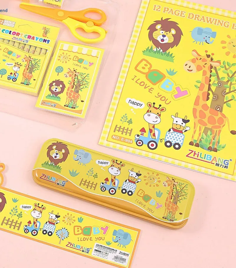 9  Stationery Combo Set In 1 Pack.