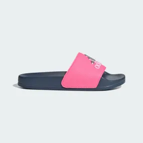 ADIDAS KID'S ADILETTE SHOWER PINK/INK SLIDES