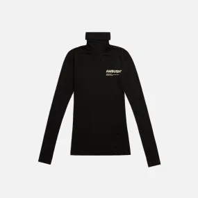 Ambush Jersey Workshop Turtleneck - Black / Tofu