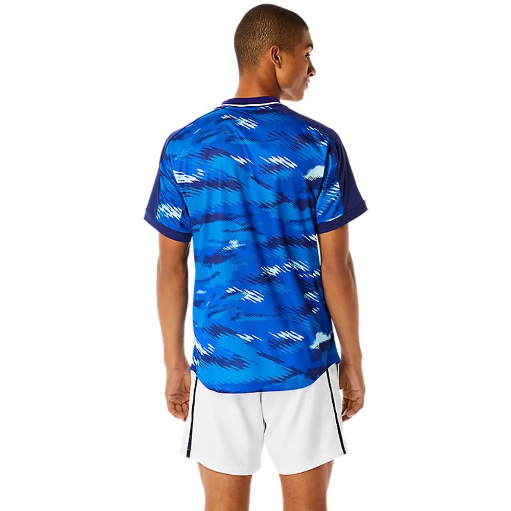 Asics Men's Match Graphic Short Sleeve - Dive Blue