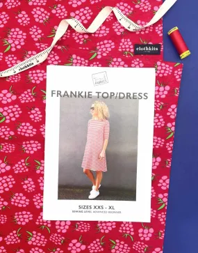 Berry Frankie Dress Complete Dressmaking Kit, Tessuti