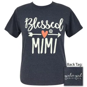 Blessed MiMi-Vintage Heather Navy SS-1945