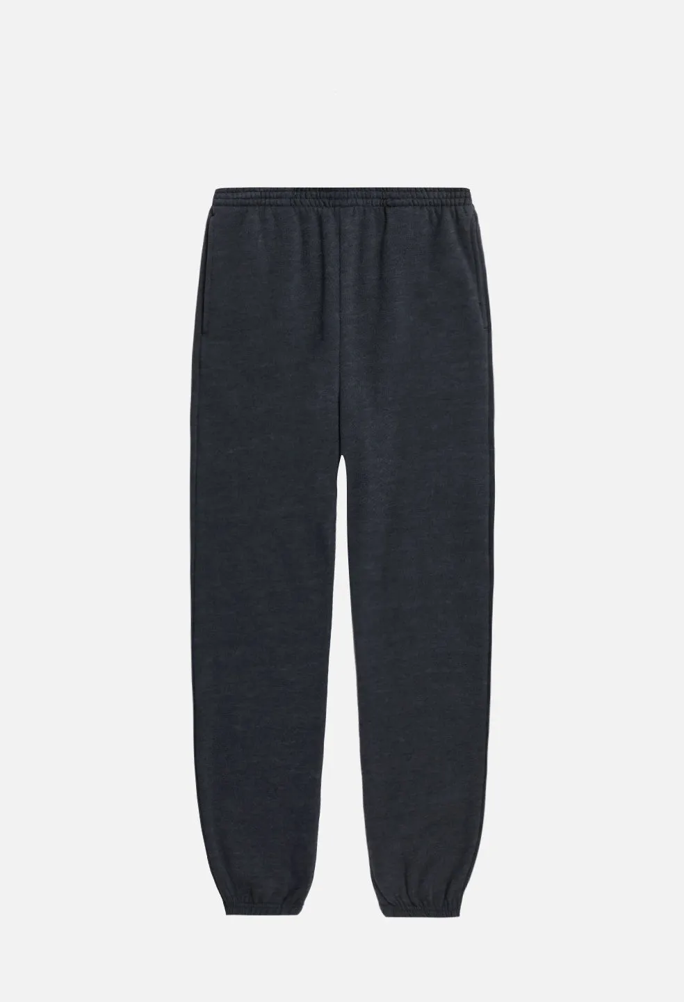 Cashmere Fleece Interval Sweats / Heather Black