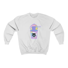 Cat Alien Cup Ramen Unisex Sweatshirt