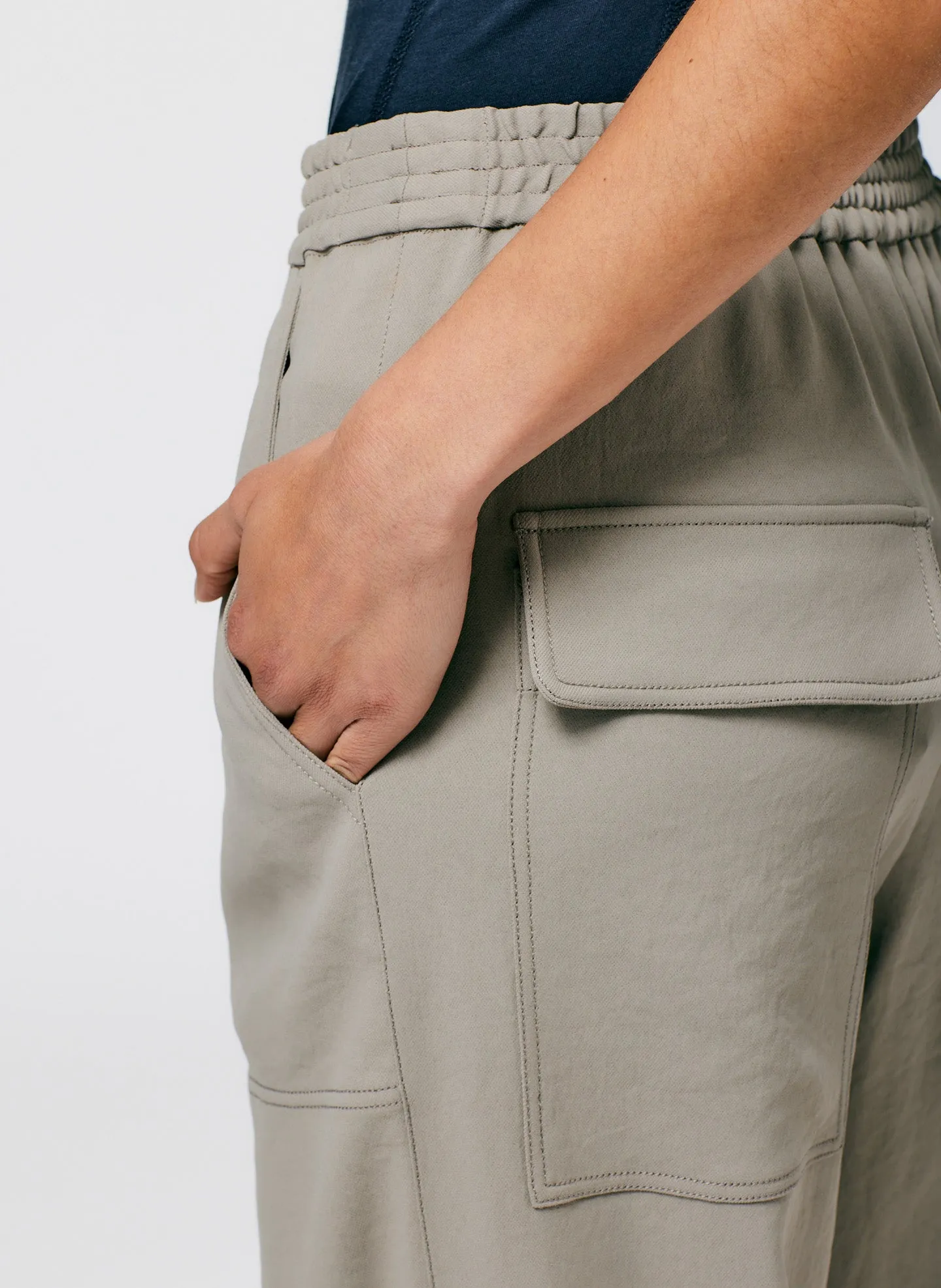 Chalky Drape Plashet Jogger - Regular