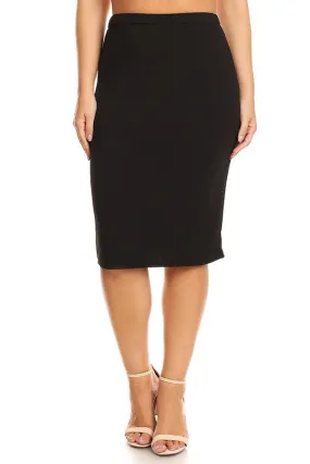 Classy Black Pencil Skirt