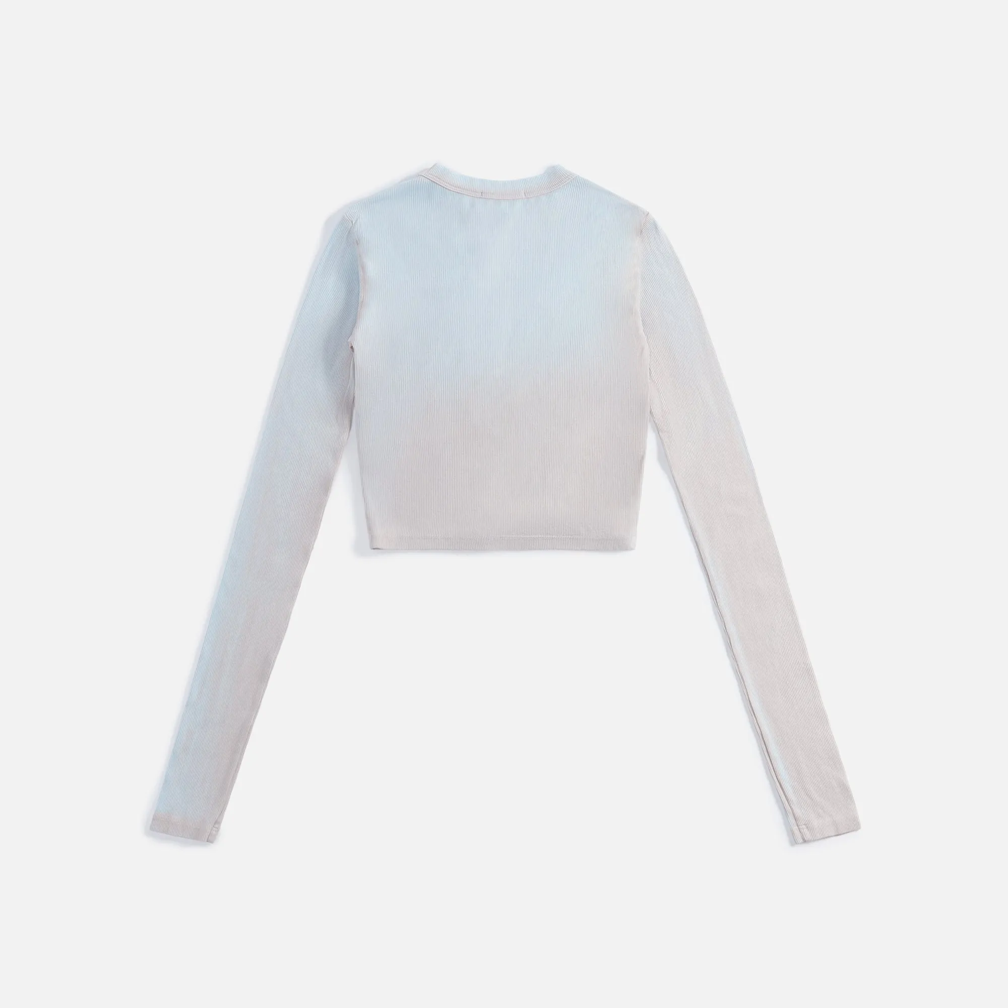 Cotton Citizen Verona Crop Top - Pacific Blue Cast