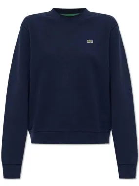 Essential Crew Neck Relaxed Fit Sweatshirt Navy