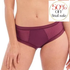 Fantasie Fusion Brief in Black Cherry FL3095