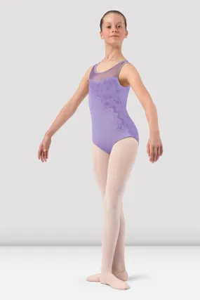 Girls Briar Sweetheart Neck Leotard