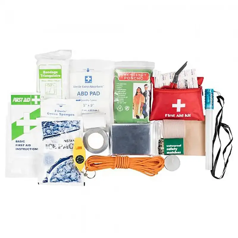 Life Gear 130pc Dry Bag First Aid / Survival Kit