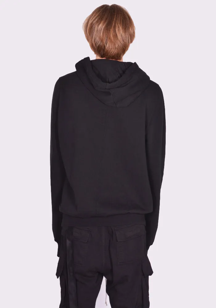 RICK OWENS DRKSHDW DU02D2288 F GRANBURY SWEAT HOODIE BLACK (New Season FW24)