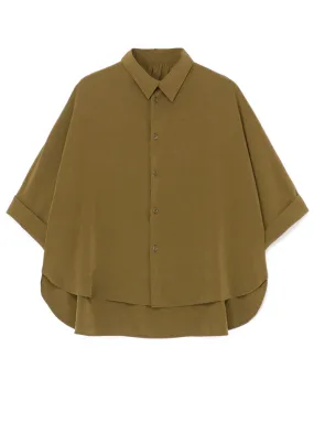 SHORT SLEEVE CAPE-SHIRT