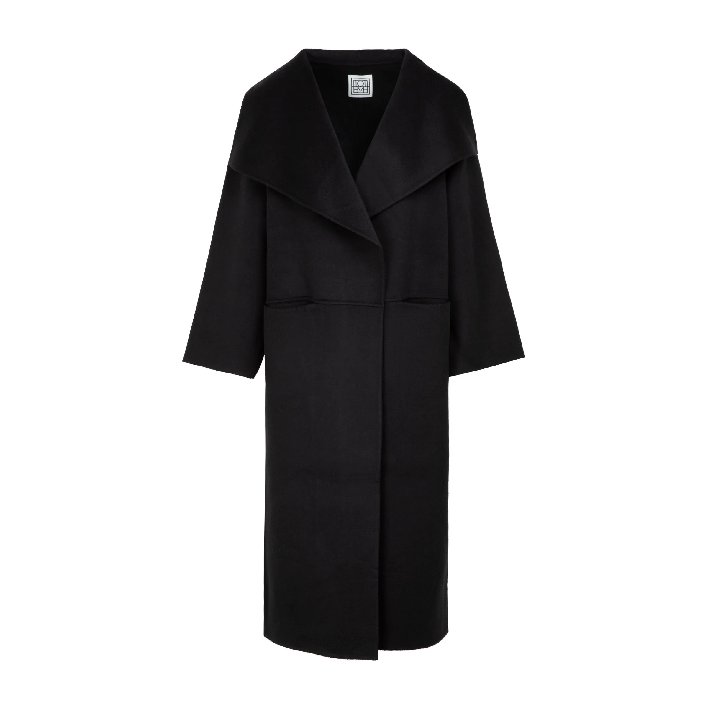 SIGNATURE WOOL AND CASHMERE BLEND COAT