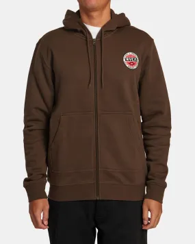 Standard Issue Zip Hoodie - Chocolate