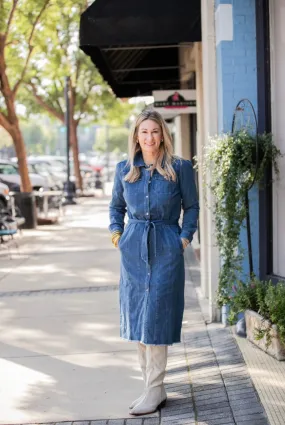 THE DENIM DRESS