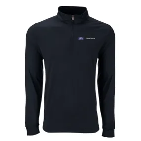 Zen 1/2 Zip Pullover-  Black